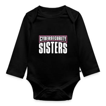 Programmer Coder Software Developer - Organic Longsleeve Baby Bodysuit - black - Front