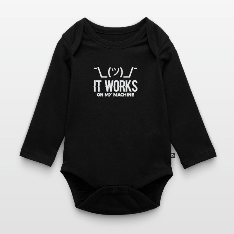Programmierer Programmieren Coder Code Geschenk Baby Bio-Langarm-Body