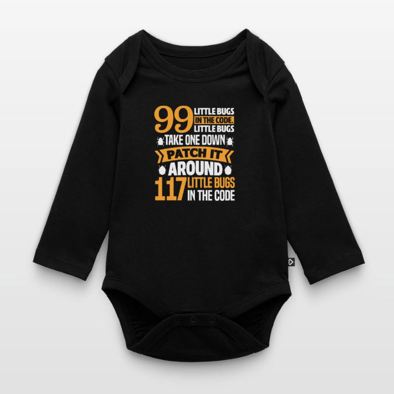 Programmeur code cadeau codeur informatique Body Bébé bio manches longues