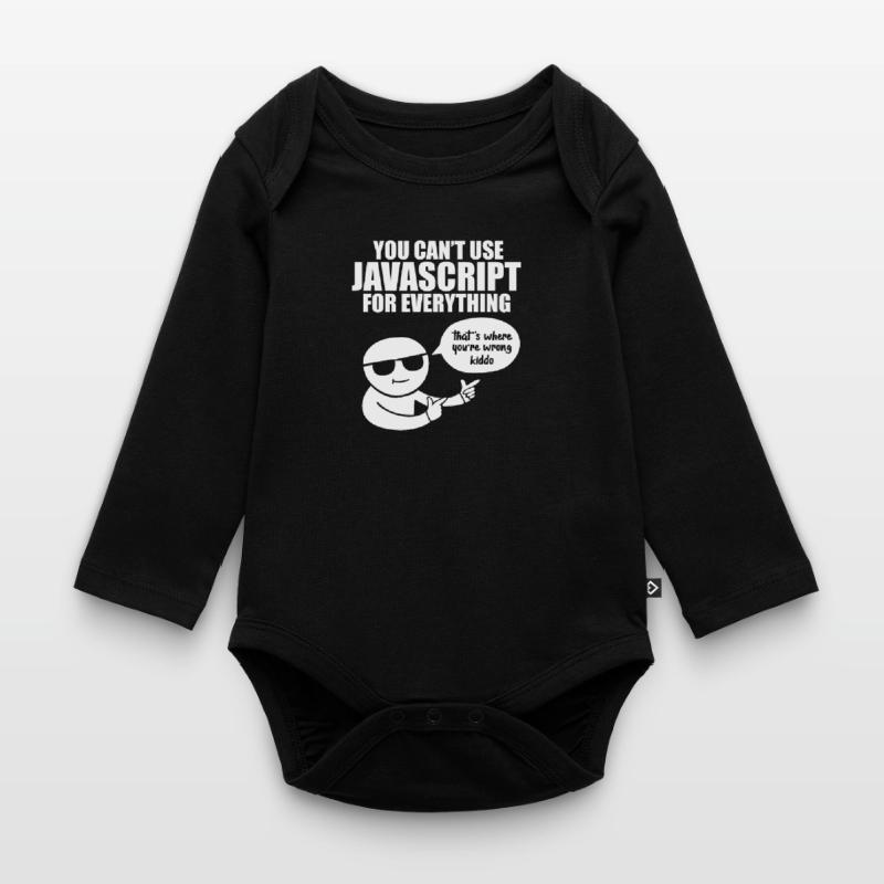 Programmer Javascript Organic Longsleeve Baby Bodysuit