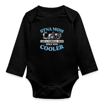 STNA Certified Nursing Assistant - Organic Longsleeve Baby Bodysuit - black - Front