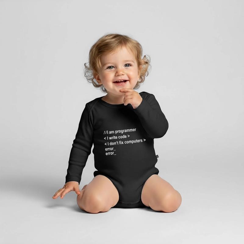 Baby Bio-Langarm-Body