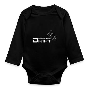 Fichtelberg Drift - Baby Bio-Langarm-Body - Schwarz - Vorne
