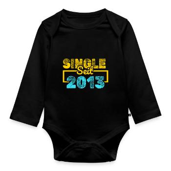 seit 2013 - Baby Bio-Langarm-Body - Schwarz - Vorne