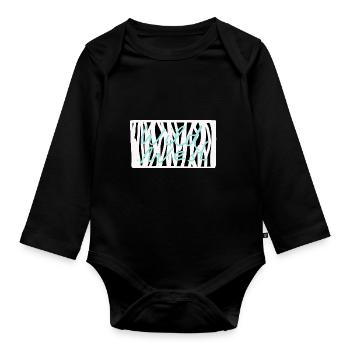 Far West - Body Bébé bio manches longues - noir - Devant