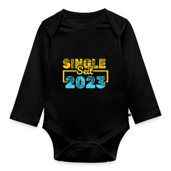 2023 - Baby Bio-Langarm-Body - Schwarz - Vorne
