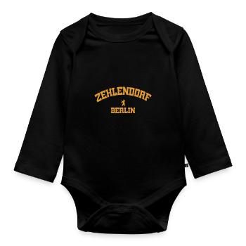Zehlendorf - Berlin - Deutschland - Germany - Baby Bio-Langarm-Body - Schwarz - Vorne