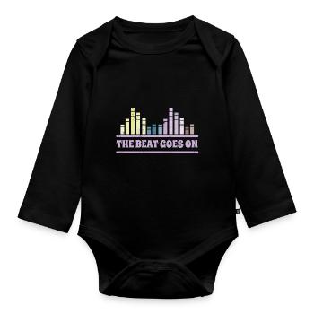 The Beat passe sur DJ Musician Equalizer - Body Bébé bio manches longues - noir - Devant