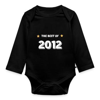 Das Beste aus 2012 - Baby Bio-Langarm-Body - Schwarz - Vorne