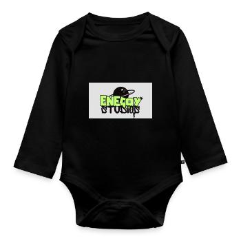 Energy Studios Entertainment - Body Bébé bio manches longues - noir - Devant