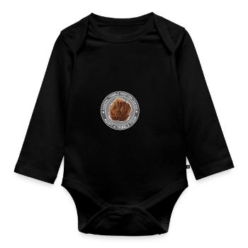 Tribble Adoption Center - Baby Bio-Langarm-Body - Schwarz - Vorne