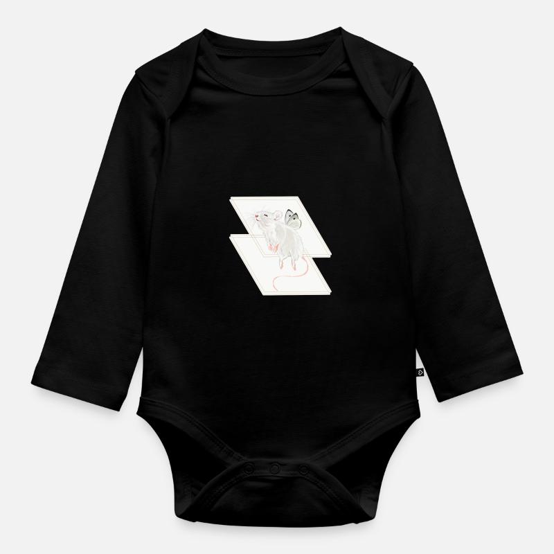 Kohl Fee EDITED - Baby Bio-Langarm-Body - Schwarz