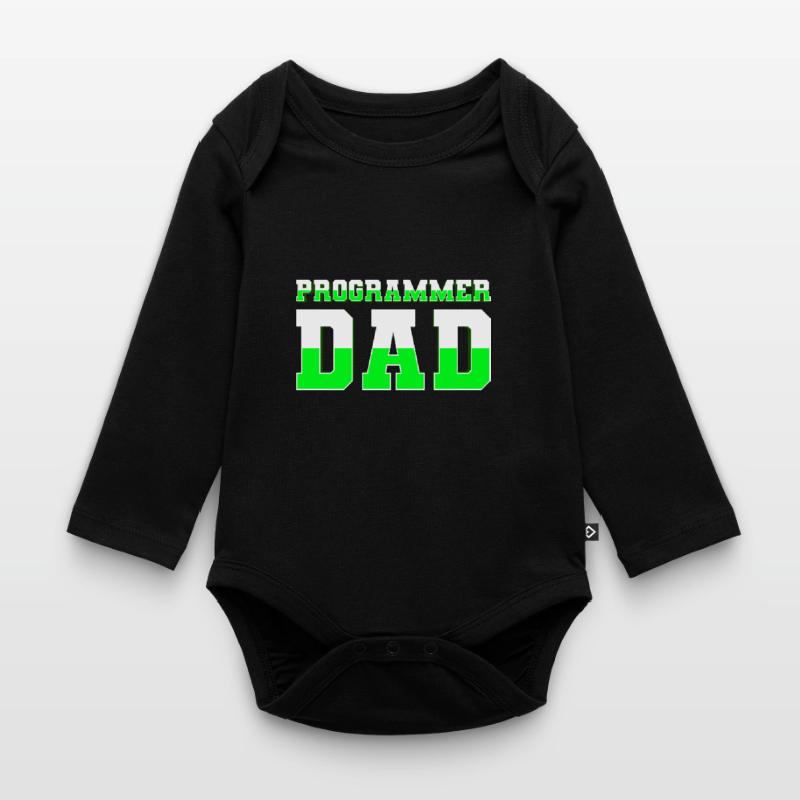 Programmierer Coder Software Entwickler Baby Bio-Langarm-Body