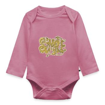 Graff Simple - Organic Longsleeve Baby Bodysuit - mauve - Front
