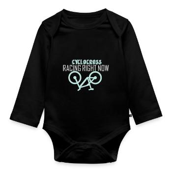 Mountain Bike Packing Adventure Cyclocross Race i - Body Bébé bio manches longues - noir - Devant