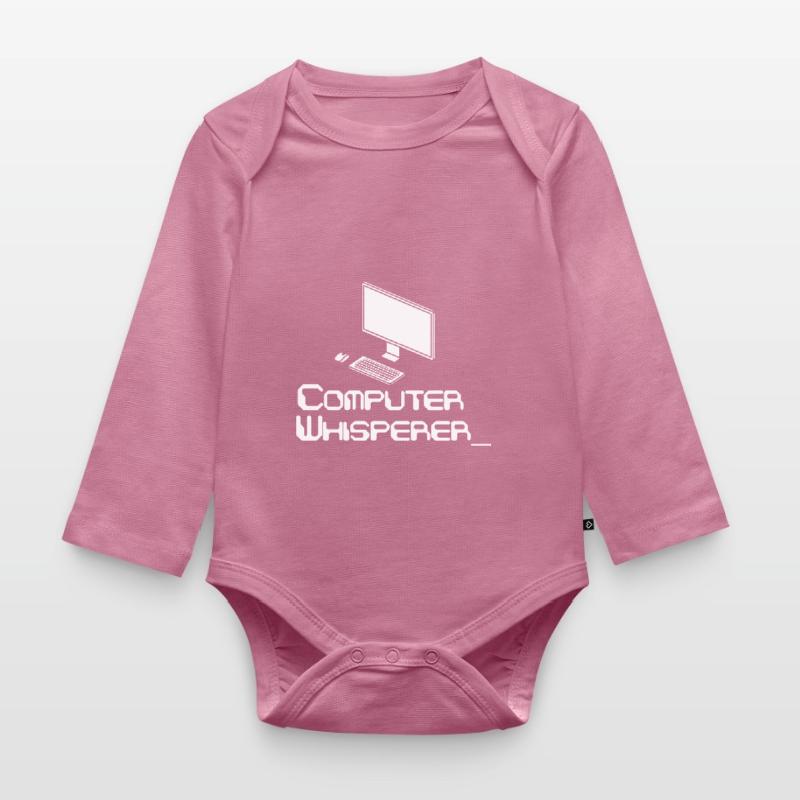 Computer Whisperer Coding Software Baby Bio-Langarm-Body