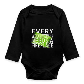 Quote Arboriculture Sabrina Carpenter Tshirts - Organic Longsleeve Baby Bodysuit - black - Front
