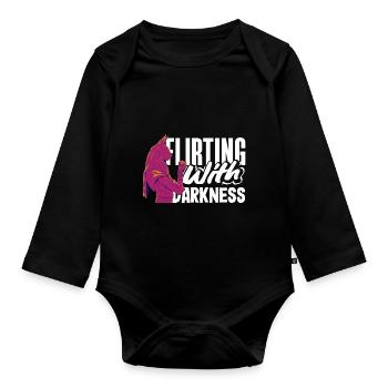Fascination with the Villainous - Why Root for - Baby Bio-Langarm-Body - Schwarz - Vorne