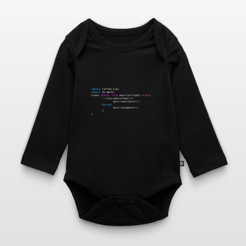 C++ Programmierer Baby Bio-Langarm-Body