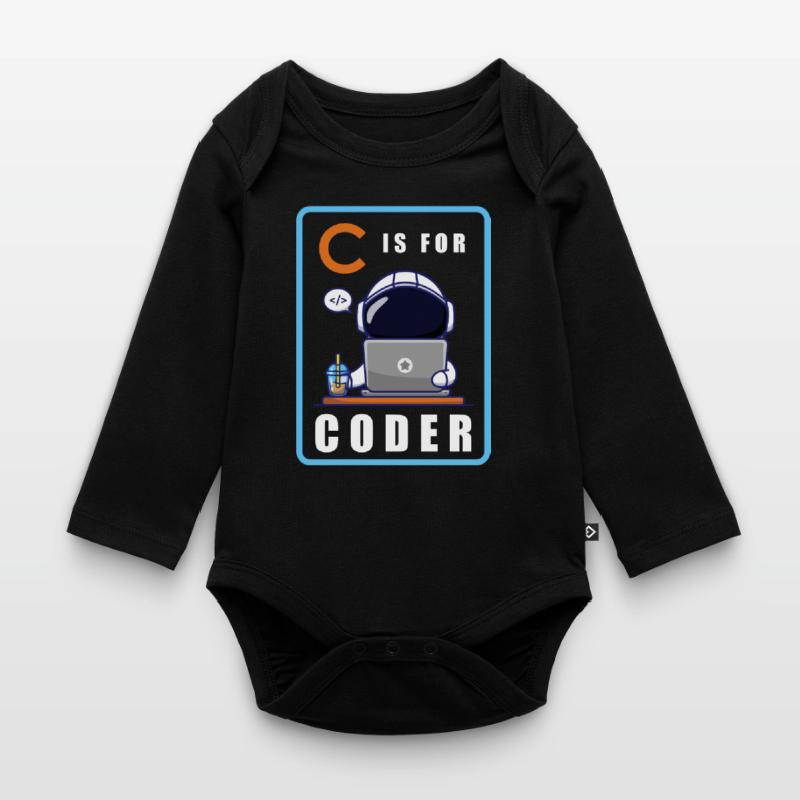 Programmer Coder Software Developer Organic Longsleeve Baby Bodysuit