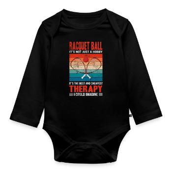 It's the best and cheapest Therapy Racquetball - Baby Bio-Langarm-Body - Schwarz - Vorne