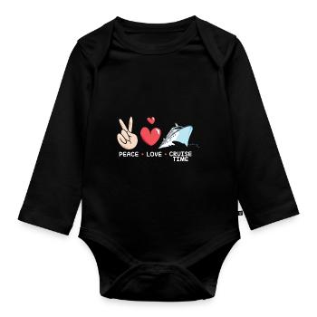 Kreuzfahrt - Baby Bio-Langarm-Body - Schwarz - Vorne