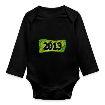 Kratzer 2013 - Baby Bio-Langarm-Body - Schwarz - Vorne