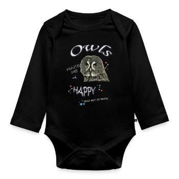 - Toll. - Baby Bio-Langarm-Body - Schwarz - Vorne