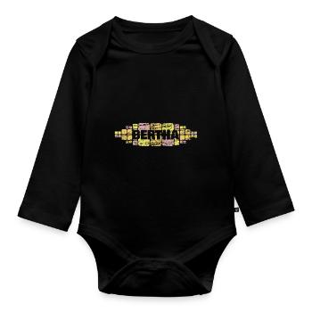 Mutti Bertha - Organic Longsleeve Baby Bodysuit - black - Front