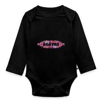 Mutti Agatha - Baby Bio-Langarm-Body - Schwarz - Vorne