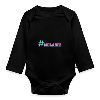 Cooler Melanie - Baby Bio-Langarm-Body - Schwarz - Vorne