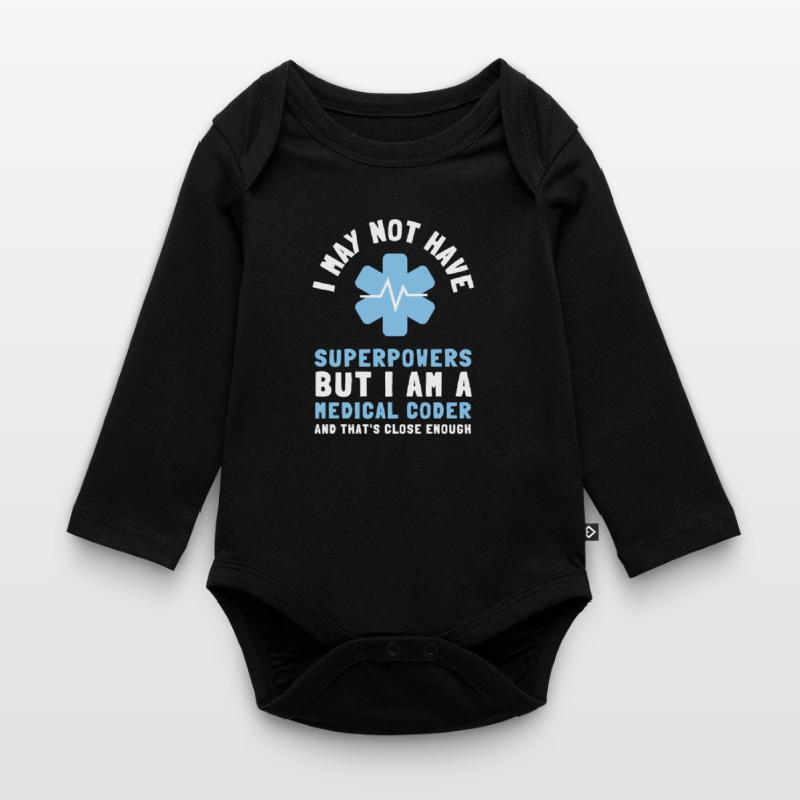 Medical Coder Coding VA Nurse And Clinical Coding Organic Longsleeve Baby Bodysuit