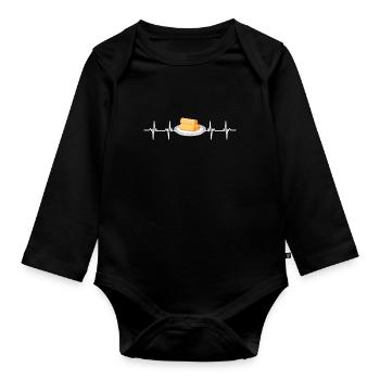 Filipino Pride Pinoy Spring Roll Lumpia Thats How - Baby Bio-Langarm-Body - Schwarz - Vorne