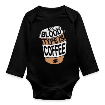 Pflege Pfleger Pflegerin Blutentnahme Phlebotomist - Baby Bio-Langarm-Body - Schwarz - Vorne