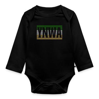 You Never Walk Alone - Celtic FC - Organic Longsleeve Baby Bodysuit - black - Front