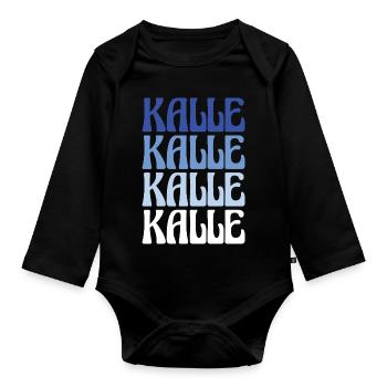 Cadeau du dialecte Kalle Karlsruhe - Body Bébé bio manches longues - noir - Devant