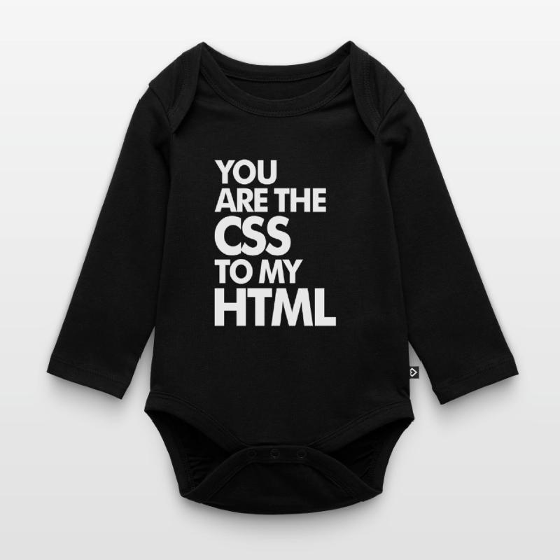 Vous êtes le CSS à mon HTML Body Bébé bio manches longues