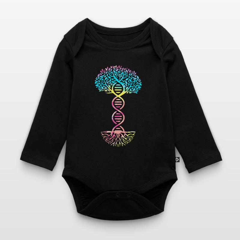 Molécule formule structurale Body Bébé bio manches longues