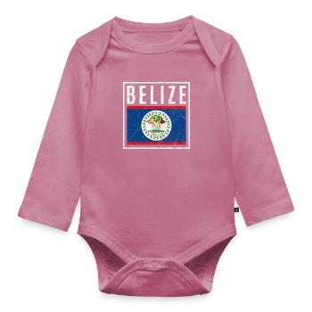 Belize - Baby Bio-Langarm-Body - Mauve - Vorne