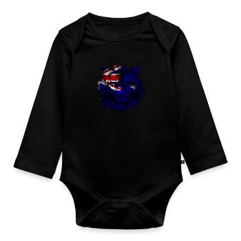Australien - Baby Bio-Langarm-Body - Schwarz - Vorne