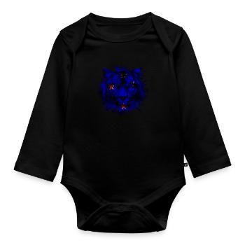 Nouvelle-Zélande - Body Bébé bio manches longues - noir - Devant