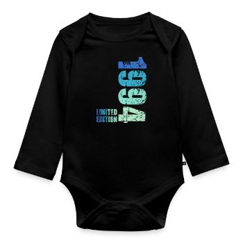 30e anniversaire 1994 - Body Bébé bio manches longues - noir - Devant