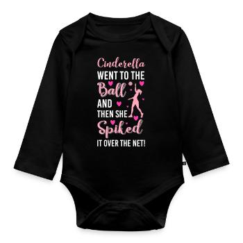 Sports Player Game Coach - Organic Longsleeve Baby Bodysuit - black - Front