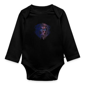 Cap-Vert - Body Bébé bio manches longues - noir - Devant