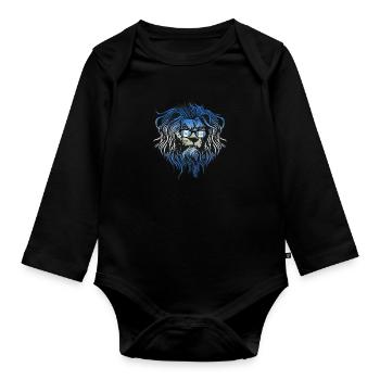 Guatemala - Organic Longsleeve Baby Bodysuit - black - Front
