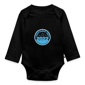 2022 - Baby Bio-Langarm-Body - Schwarz - Vorne
