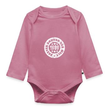Frères et sœurs 1989 - Body Bébé bio manches longues - mauve - Devant