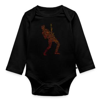 akustische gitarre E-gitarre Gitarre classical gui - Baby Bio-Langarm-Body - Schwarz - Vorne