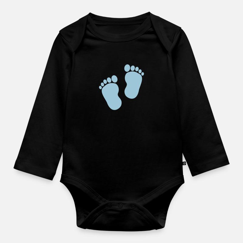 baby Boy - Body Bébé bio manches longues - noir