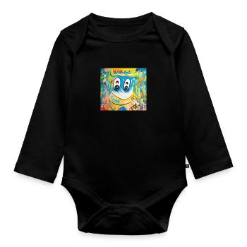 sketch to image 20241129 194043 - Baby Bio-Langarm-Body - Schwarz - Vorne